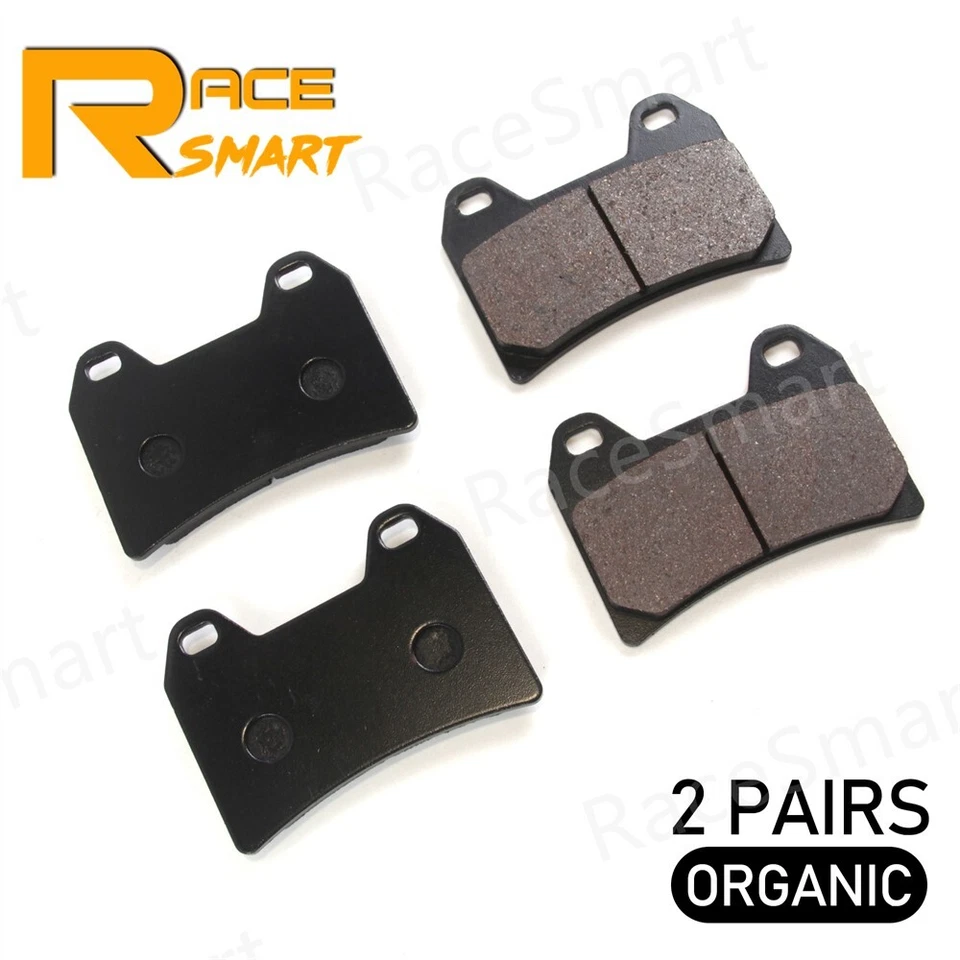 Front Brake Rotors + Pads For Ducati 996 Biposto 1999-2001 Monster 800 2003 2004 - Image 3 of 4