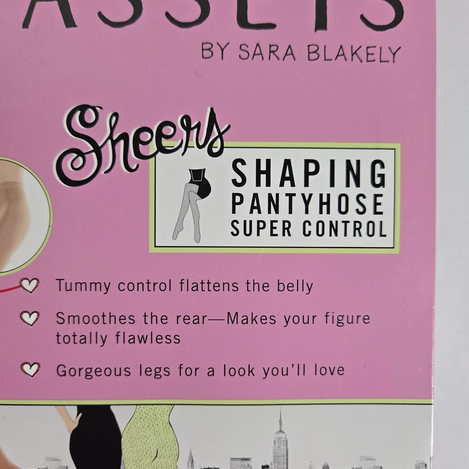 Love Your Assets Talla 4 Desnudo Transparente Shaping Panty Manguera Super Control Foto 4 de 4