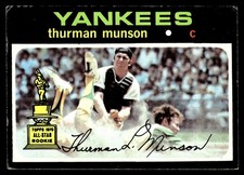 Top 10 Thurman Munson Baseball Cards 20