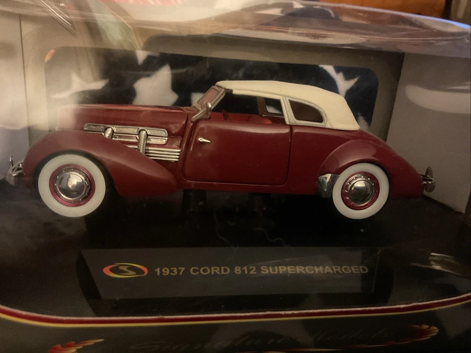 Used Die-Cast. 1937 Cord Supercharged By Signature Models - Image 2 of 4