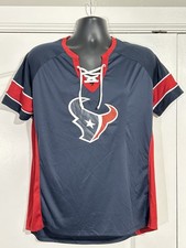 NFL Brand Houston Texans Women’s XL Lace Up Shirt