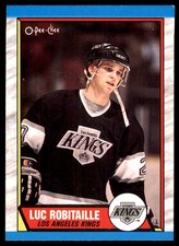 Luc Robitaille 1989-90 Topps #88 Kings NHL READ FREE SHIPPING AutographDen