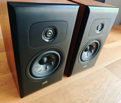 POLK AUDIO Legend L100 bookshelf speakers, premium beautiful veneer, like new
