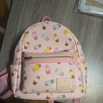 Disney Loungefly Ice Cream Mini Backpack Princess Pink Retired