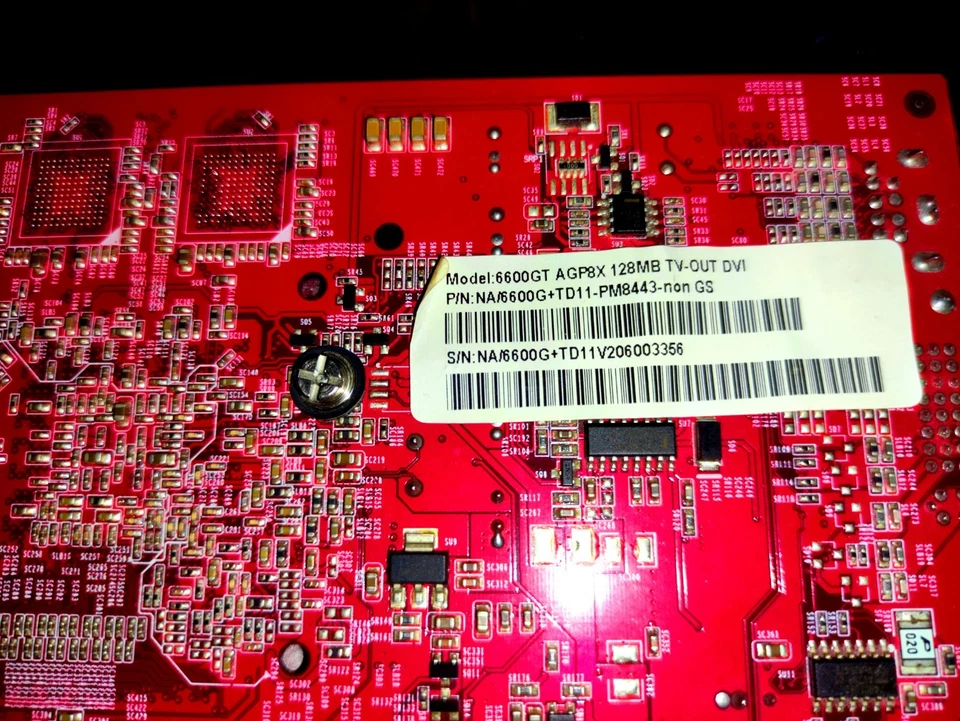 Nvidia 6600GT Gainward PowerPack Ultra/1960/1980 GDDR 3 AGP 8x 128MB - Image 4 of 4