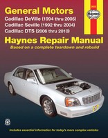 Max Haynes | Cadillac Deville 1994 Thru 2005, Seville 1992 Thru 2004 & Dts...