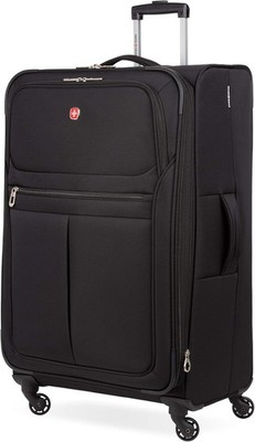 SwissGear 4010 Softside Luggage with Spinner Checked-Large 27-Inch