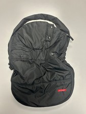 Skip Hop Fleece Lined Winter/Rain Protection Car Seat Cover Stroll Go in Black