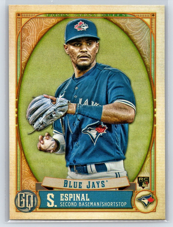 #62 Santiago Espinal, Toronto Blue Jays - RC 2021 Topps Gypsy Queen Base