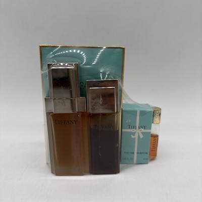 Tiffany Vtg. Set - Eau De Parfum 4ml, Eau De Toilette 30ml, Bath Shower Gel NEW