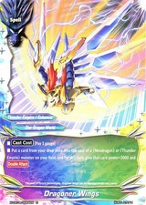 Buddyfight TCG card X-CBT-A/0064EN C Dragoner Wings Driven to Disorder