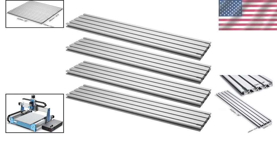 Upgrade Your CNC with Aluminum Spoilboard for PROVerXL 4030 - 51 x 12 x 8cm - Image 2 of 4