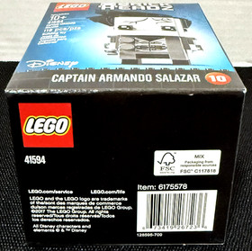 NEW SEALED! LEGO BRICKHEADZ 41594 CAPTAIN ARMANDO SALAZAR  / DISNEY / PIRATES