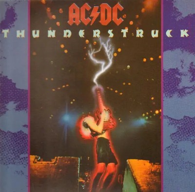 AC/DC Thunderstruck Vinyl Single 12inch NEAR MINT ATCO
