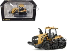 CHALLENGER 865C TRACK TRACTOR WITH CAB YELLOW 1/64 DIECAST BY SPECCAST SCT984