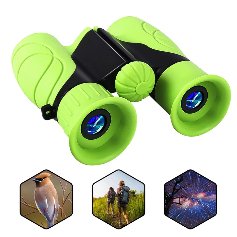Teleskope Kinderfernglas Set 8x21 Zoom Vergrößerung Augenschutz Kinder Binocular - Bild 3 von 4
