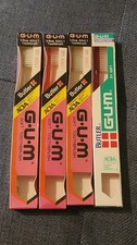 Butler Gum 311 Adultn3 Row Toothbrush Vintage Set Of 4