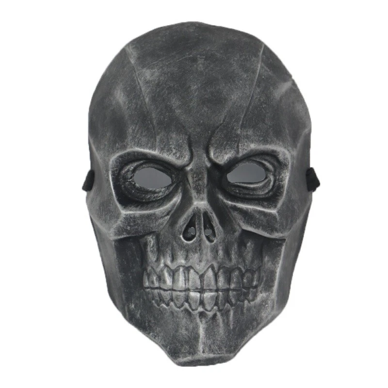 Cosplay Birds of Prey Harley Quinn Black Mask Batman Enemy Skull Mask Halloween - Image 2 of 4