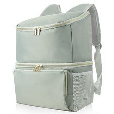 Breast Pump Bag with Insulated Compartments,Breastmilk Cooler Backpack for Sp...