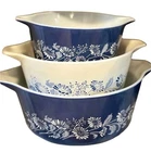 Pyrex Vintage Colonial Mist Collection, Excellent Condition Cottage Core Bake