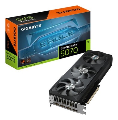 GIGABYTE GeForce RTX 5070 EAGLE OC SFF 12G Graphics Card - 12GB GDDR7, 192bit