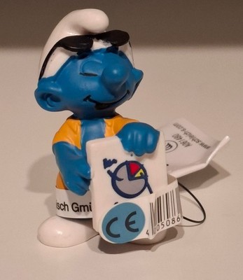 Smurf Schleich: 20773 Marketing - NEW (Smurf Puffi Smurf)