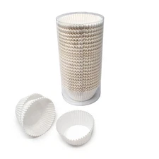Norpro Standard Muffin Cups – 500 Pack, White Paper Liners for Cupcakes and