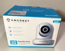 Amcrest 4MP ProHD Indoor WiFi Security IP Camera Pan/Tilt Two-Way Audio OPEN BOX