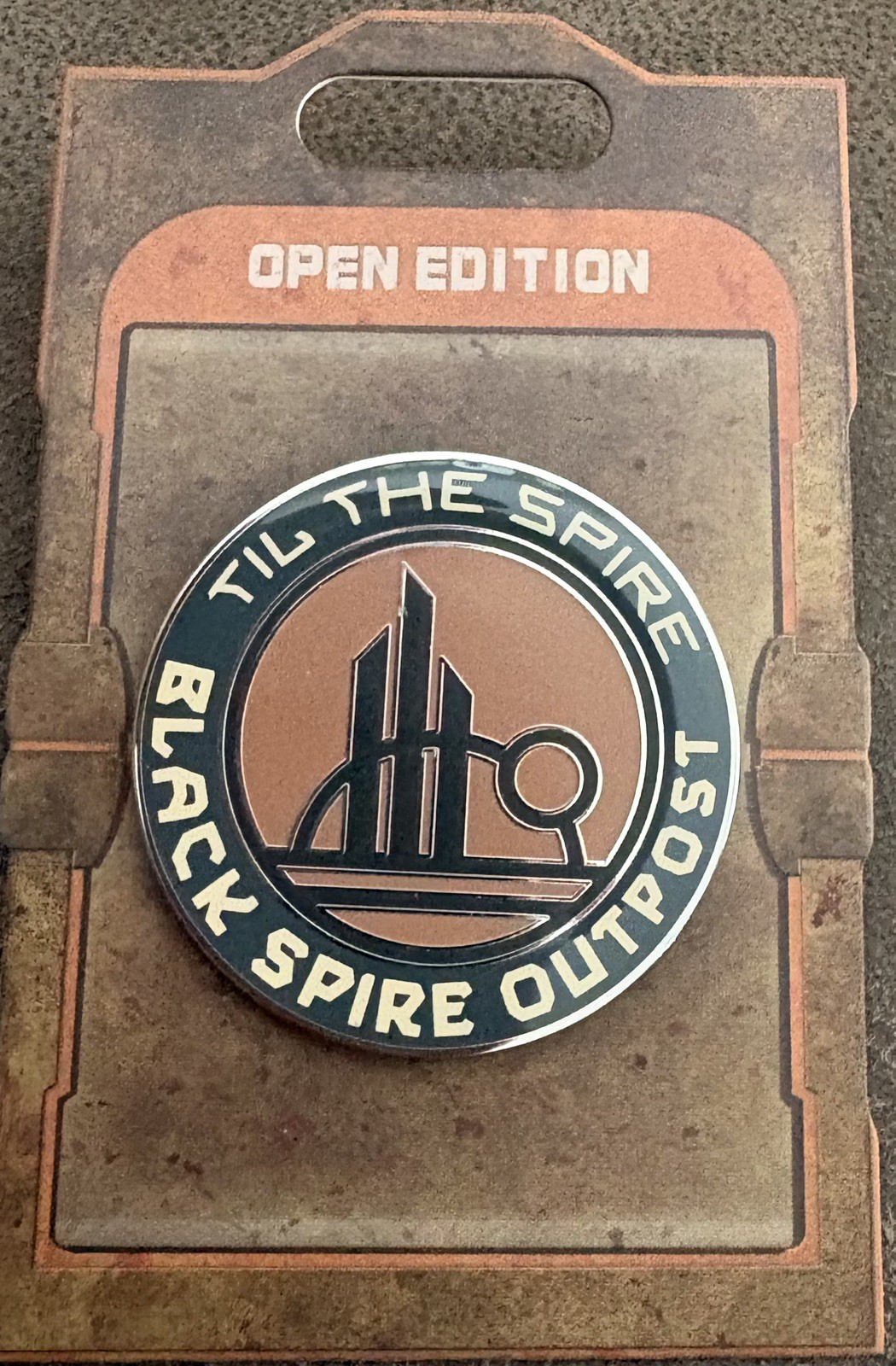 Disney Star Wars Till The Spire Black Spire Outpost Pin OE Pin New In Hand