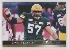 2021 Upper Deck CFL Gold 21/50 David Beard #13 z6b