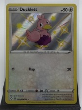 Pokemon Ducklett Shiny Holo Rare Shining Fates: Shiny Vault SV095/SV122 NM