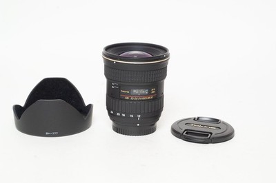 Pristine Tokina SD 12-24 f4 DX II  AT-X Pro w hood Nikon F-mount tested DXII