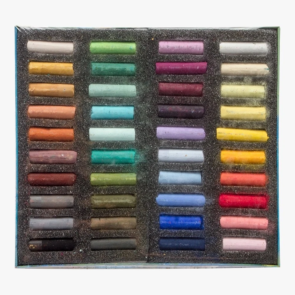 HALF-STICK PASTEL SET 40 CARDBOARD BOX Foto 2 de 3