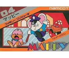 Thumbnail of ebay&reg; auction 406648347801 | Famicom Software Mappy (Zustand: Handbuch ist in schlechtem Zustand)