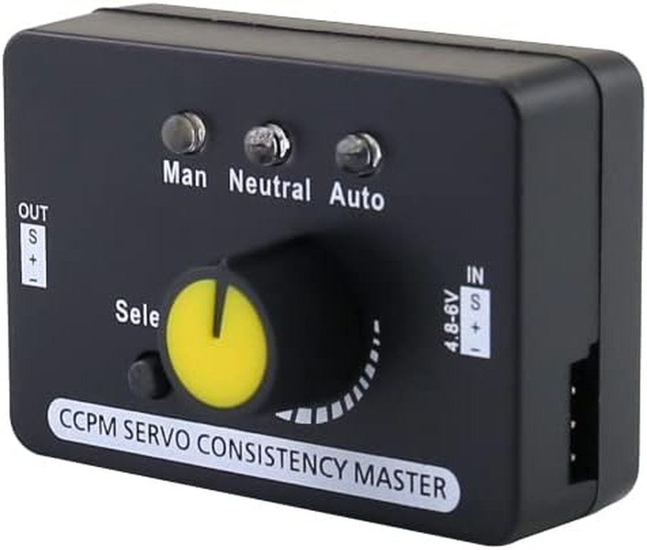 RC Servo Tester Centering Tool ESC Motor Checker Built in BEC 3CH Blue