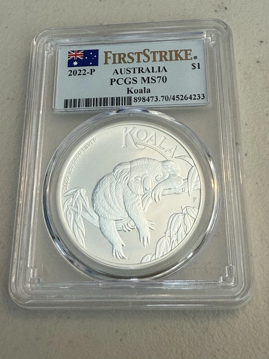 Australian Koala PCGS Grade MS 70 Silver Bullion Coins for sale | eBay