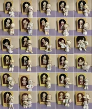 Various Enesco Precious Moments Porcelain Ornaments - New in Box Store Inventory