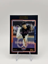 Kodai Senga - 2025 Topps Archives - Black Foil