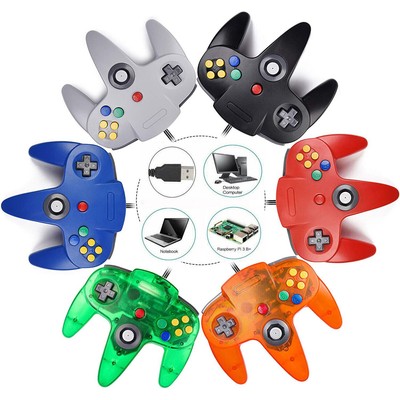 SNES/N64 USB Controller Wired/Wireless Super Gamepad für Windows PC Mac Linux