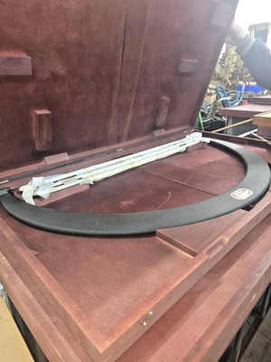 STARRETT 724MLZ-1050 TUBULAR BOW TYPE MICROMETERS 900-1500MM, 15185064