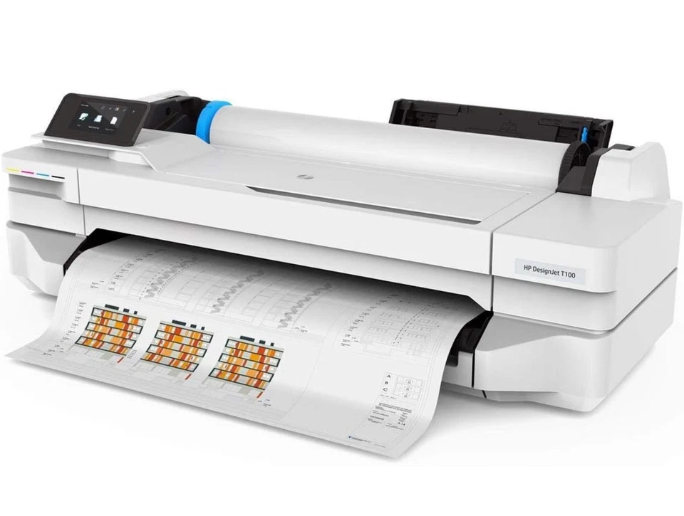 HP DESIGN JET T100/WHITE/PRICE NEW IS $2,000 - Image 2 of 4