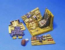 Legend 1/48 Curtiss P-36A Hawk Cockpit Set (for Academy) (Resin Update) LF4037