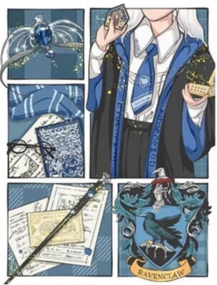 HARRY POTTER ( RAVENCLAW 5 ) KREUZSTICHMUSTER