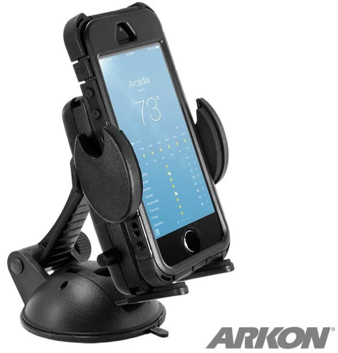Windshield / Dash Car Sticky Suction Mount Holder for Smartphone, iPhone, Galaxy - Image 3 of 3