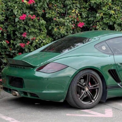 Fit For Porsche 2006-2012 Cayman 987 Rear Wing Trunk Spoiler