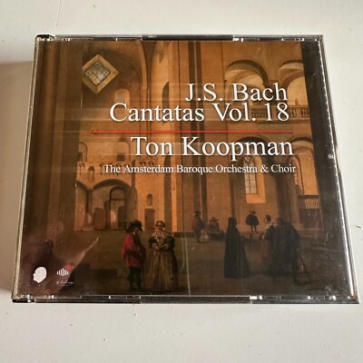 J.S. Bach - Ton Koopman Kantaten Vol. 18 / Box 3 CDs / Challenge Classics