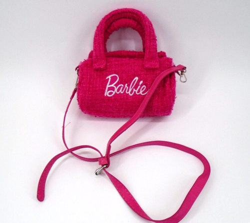 Barbie Umhängetasche rosa für Mädchen mit Henkel und Riemen - Bild 1 von 11