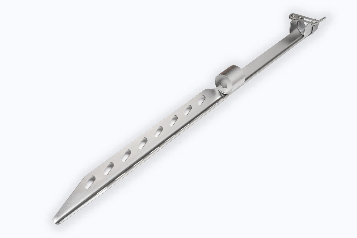 Chynalys Supporto per canne da pesca, 24 canne da pesca, in alluminio, 73 cm x 32,5 cm x 72 cm