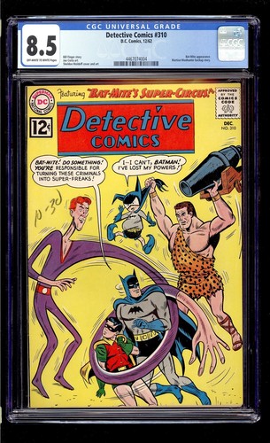 Detective Comics #310 1962 CGC 8.5 VF+ OW/W High Definition Scans**