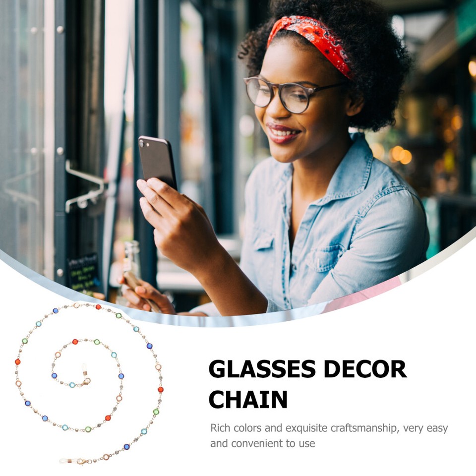 Glasses Rope Chain Eyeglass Holder Necklace Sunglasses Chain Elastic